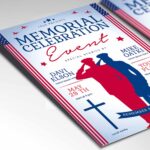 Download Memorial Celebration Event Card Printable Template 2