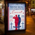 Download Memorial Celebration Event Card Printable Template 3