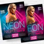 Neon Night PSD Template - Image 2