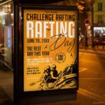 Download Rafting Day Card Printable Template 3