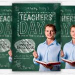 Teachers' Day PSD Template