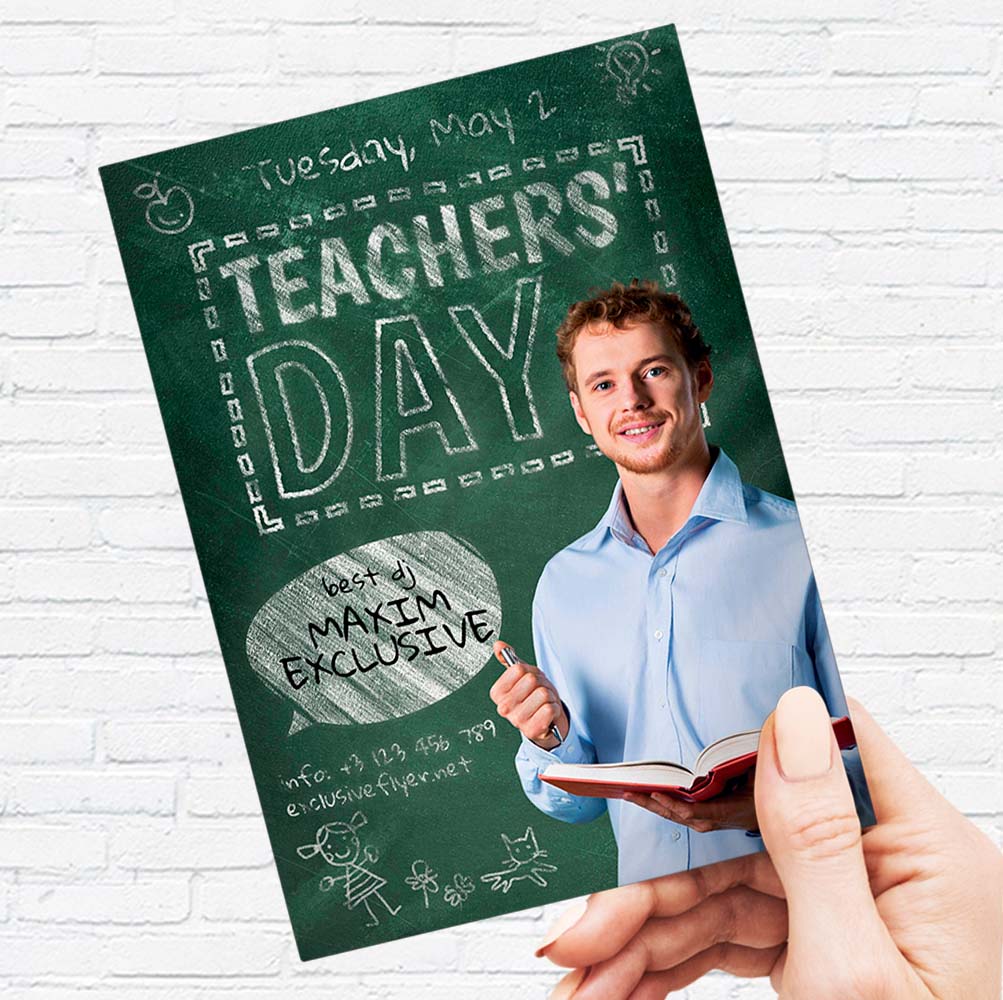 teachers_day-flyer-template-3.jpg Teachers' Day PSD Template - Image 3