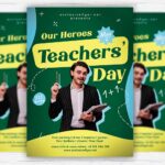 Teachers' Day Party PSD Template