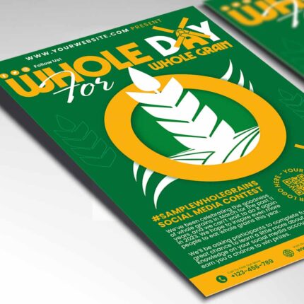 Download Whole Day For Whole Grain Card Printable Template 2