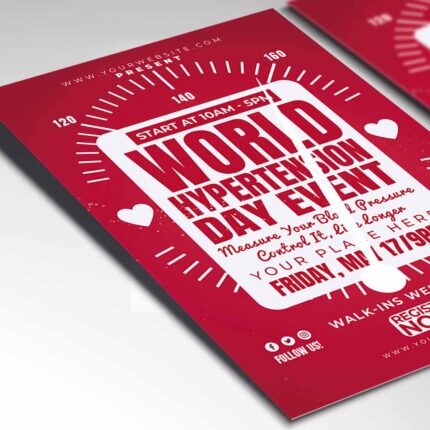 Download World Hypertension Day Card Printable Template 2