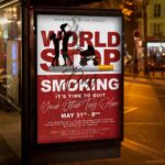 Download World No Tobacco Day Card Printable Template 3