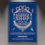 Download Barber Shop Event Card Printable Template 1
