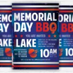 Memorial Day BBQ PSD Template