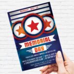 Memorial Day Party PSD Template - Image 3