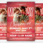Mom Day Celebration PSD Template