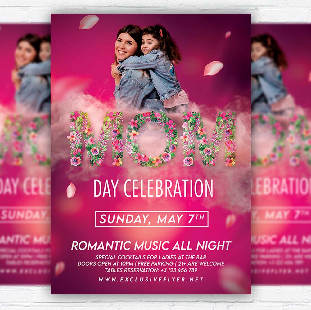 mothers_day-flyer-template-1.jpg Mother's Day PSD Template - Image 1