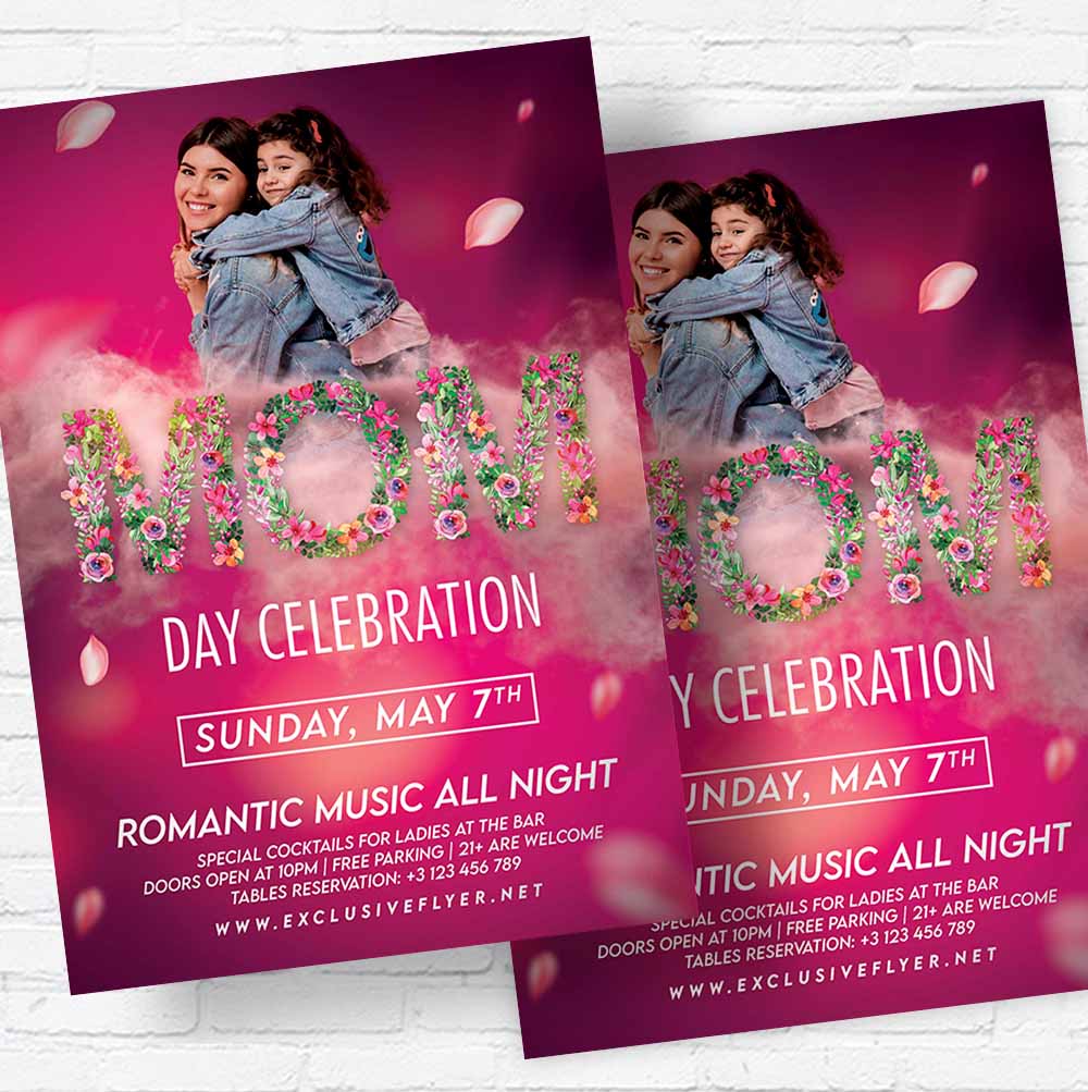 mothers_day-flyer-template-2.jpg Mother's Day PSD Template - Image 2