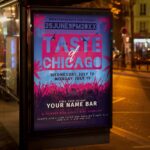 Download Taste of Chicago Card Printable Template 3