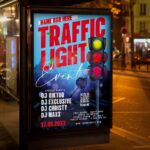 Download Traffic Light Party Card Printable Template 3