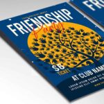Download Friendship Party Card Printable Template 2