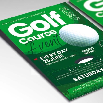 Download Golf Course Card Printable Template 2