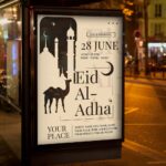 Download Happy Eid Al-Adha Card Printable PSD Template 3