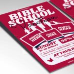 Download Vacation Bible School Event Card Printable Template 2