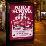 Download Vacation Bible School Event Card Printable Template 3