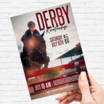 Download Kentucky Derby Day - Flyer PSD Template | ExclusiveFlyer