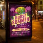 Download Summer Friday Card Printable PSD Template 3