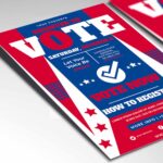 Download Voter Registration Card Printable PSD Template 2