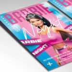 Download Barbie Queen Card Printable PSD Template 2