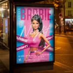 Download Barbie Queen Card Printable PSD Template 3