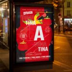 Download La Tomatina Day Card Printable PSD Template 3