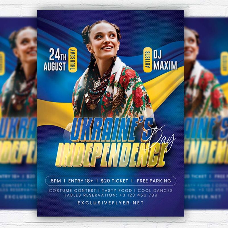 independence day celebration flyer
