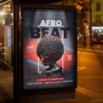 Download Afro Beat Event Card Printable PSD Template 3