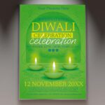 Download Diwali Day Card Printable PSD Template 1
