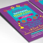 Download Hispanic Heritage Month Card Printable PSD Template 2