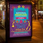 Download Hispanic Heritage Month Card Printable PSD Template 3