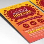 Download National Hispanic Heritage Month Card Printable PSD Template 2