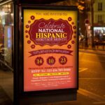 Download National Hispanic Heritage Month Card Printable PSD Template 3