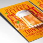 Download October Fest Day Card Printable PSD Template 2