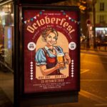Download Octoberfest Event Card Printable PSD Template 3