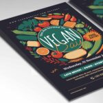 Download Vegan Day Card Printable PSD Template 2