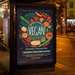 Download Vegan Day Card Printable PSD Template 3