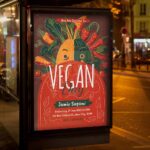Download World Vegan Day Card Printable PSD Template 3