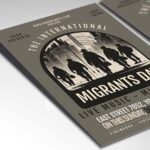 Download International Migrants Day Card Printable PSD Template 2