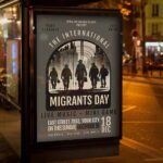 Download International Migrants Day Card Printable PSD Template 3
