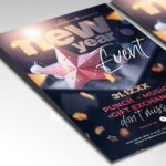 Download New Year Card Printable PSD Template 2