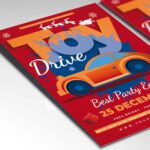 Download Toy Drive Card Printable PSD Template 2