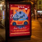 Download Toy Drive Card Printable PSD Template 3