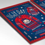 Download Ugly Sweater Party Card Printable PSD Template 2