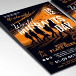 Download World Migrants Day Card Printable PSD Template 2