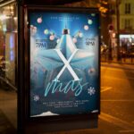 Download X-mas Card Printable PSD Template 3