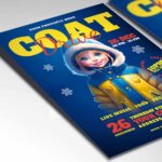 Download Coat Winter Drive 2024 Card Printable PSD Template 2